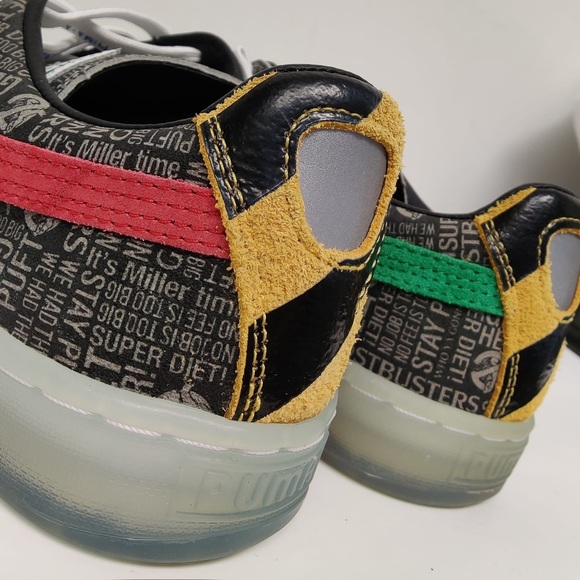 NEW: PUMA ATMOS SUEDE Ghostbusters Black Sneakers - Picture 8 of 16